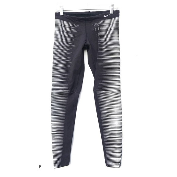 Nike reflective tights Small s leggings pants black - Picture 3 of 7